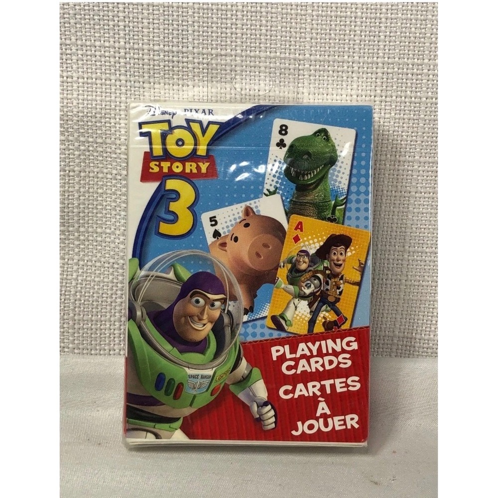 Disney Pixar Toy Story 3 Playing Cards Bicycle Sealed Deck Buzz Woody 2010